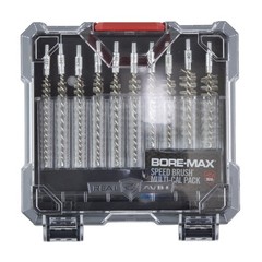 Real Avid AVBMSBS Bore-Max Speed Brush Set Multi-Caliber Nickel-Plated