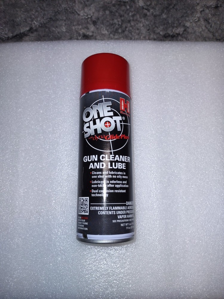 Hornady One Shot Aerosol Gun Cleaner & Lube 5 oz. 7 fl. oz.
