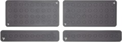 Tactical Formulary RifleMat w/4 Modular System, Gray, RM4-18X36 Bench Mat