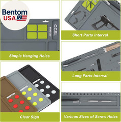 Rifle Shotgun Gun Cleaning Mat,36″ X 12″ Magnetic Gun Cleaning Mats for All Guns
