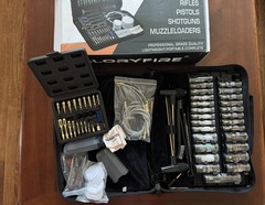 GLORYFIRE Universal Gun Cleaning Kit for Handgun Shotgun & Pistol,Elite Gun Clea