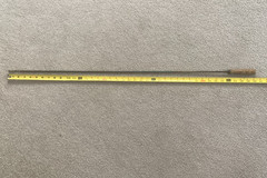 Marbles No 9728 Jointed Rifle Rod .28 Caliber and Up 36″ Brass in Canvas pouch