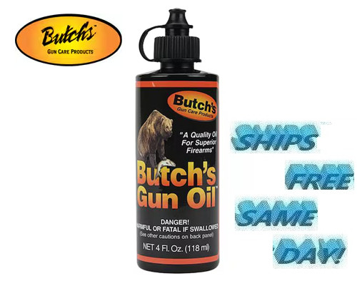 Butch’s Gun Oil 4 oz Liquid NEW! # 02948