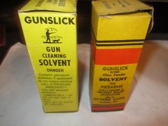Vintage Outers 445 Gun Handy Oiler Oil Can Cleaning Solvent AND GUN OIL BOTTLE
