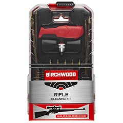 Birchwood Casey 21 Piece Rifle Cleaning Kit with Locking Chuck and Kickstand