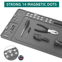 CKPART Gun Clean Mat, Magnectic Cleaning Mat for All Guns Extra Large Grey