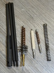UTG Cleaning Kit – Rods, Adaptor, Bronze Bore Brush, Cotton Mop