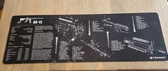 TekMat Clean Mat 12″x35.5″ Neoprene Rubber Black Mat See All Pics And Descriptio