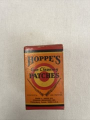 Vintage Hoppe’s Gun Cleaning Patches No 3 .270 -.35 Caliber Box Appears Full