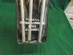 Vintage OUTER’S BP 610 shotgun cleaning rod and tips in plastic pouch All gauges