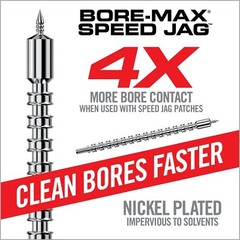 Real Avid Bore-Max Speed Jag and Patches, Bore Cleaning Jag Gun Patch Holder…