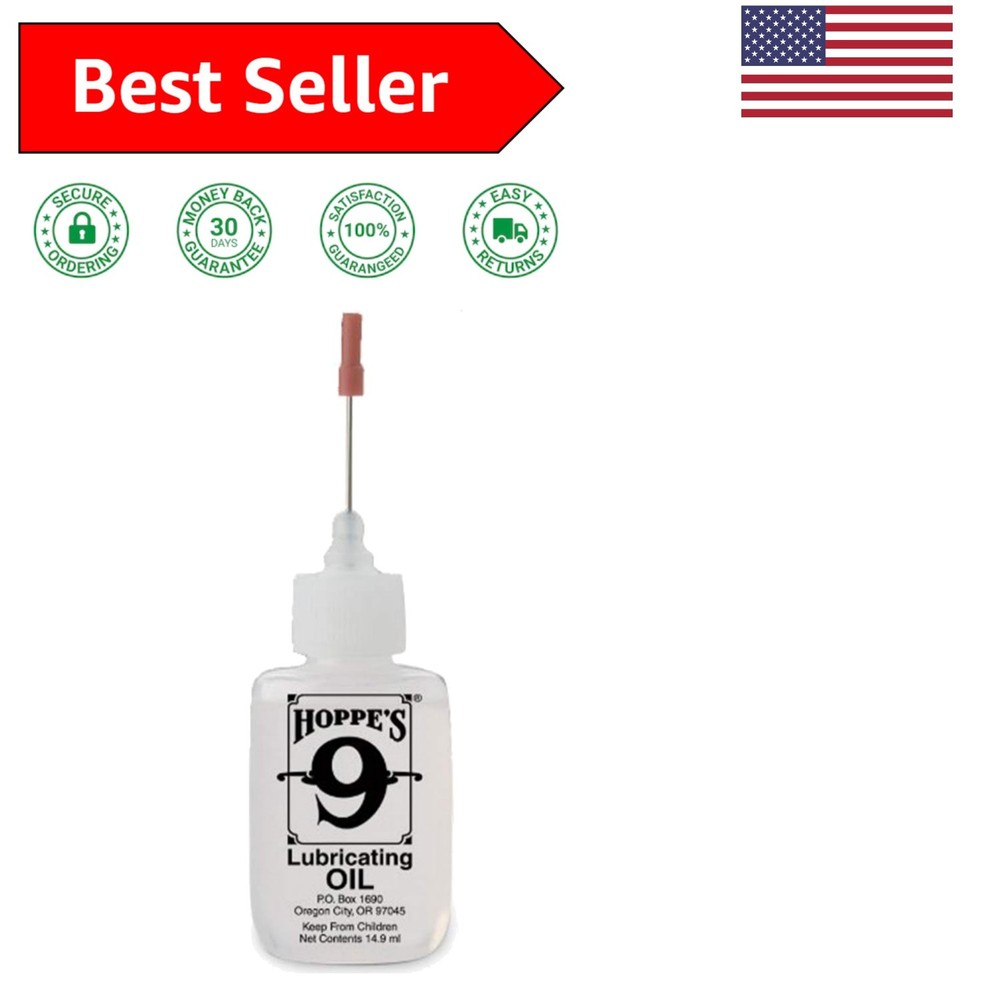 No. 9 High Viscosity Lubricating Oil – 14.9 ml Precision for Firearms & More