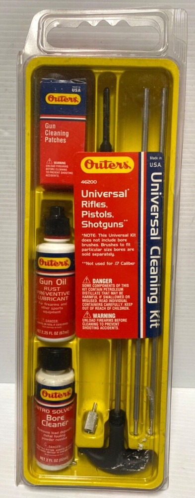 NEW ~ Outers #46200 Universal Gun Cleaning Kit (FC86A-2Q1761