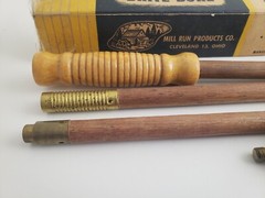 Vintage Mill Run Brite-Bore Hickory Shotgun Rod 3 Piece Rare!