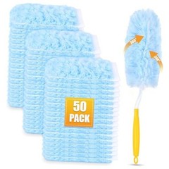 50-Pack Duster Refills for Swiffer Duster – Disposable Duster Kit