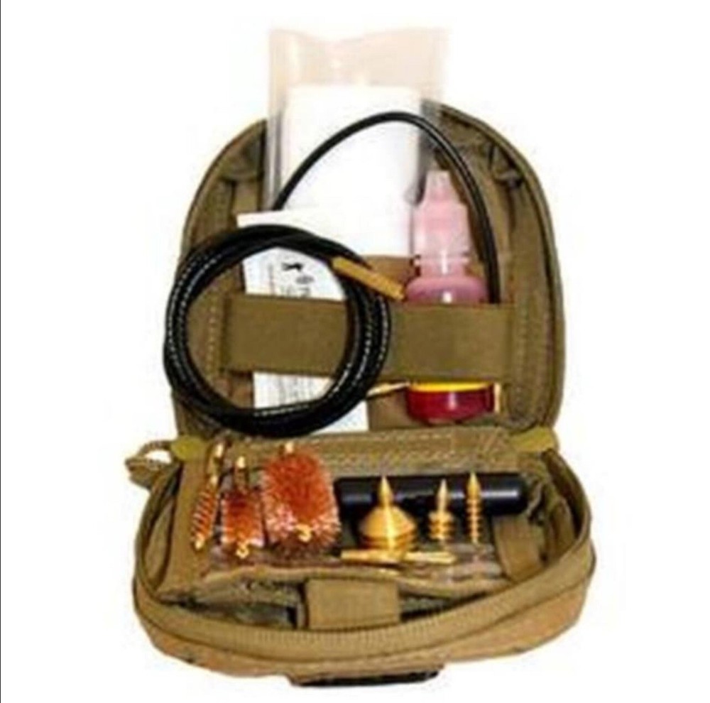 Pro Shot Three Gun Cleaning Kit Soft Case Tan 3G-KIT