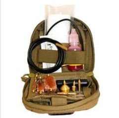 Pro Shot Three Gun Cleaning Kit Soft Case Tan 3G-KIT