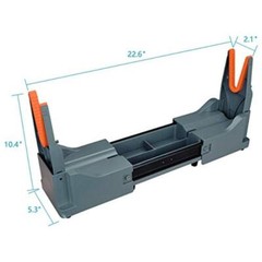 Gun Cleaning Stand Cleaning Kit W/ Expandable Design & Bonus Components Grey New