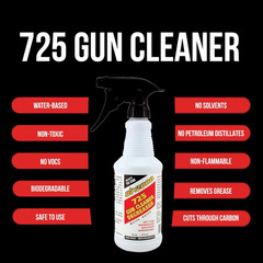 SLIP 2000 725 Gun Cleaner and Degreaser, Removes Deposits of Carbon, Grease, Gri