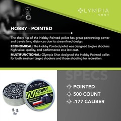 Air Gun Pellets | .177 Caliber, .22 Caliber, .25 Caliber | Domed, Pointed, Fl…