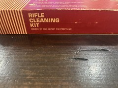 Vintage Outers Gunslick No 477 Rifle Cleaning Kit Complete Lead Top Oil Can