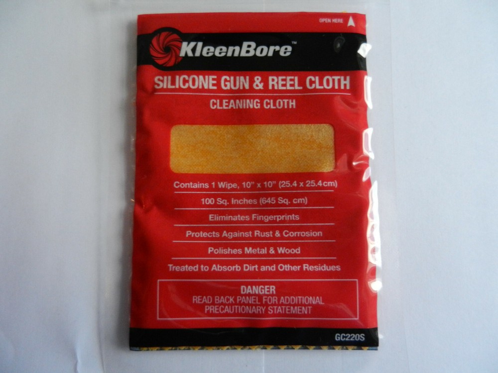 KleenBore Silicone Gun & Reel Cloth; 1 Cleaning Cloth; 100 Sq Inches; GC-220S
