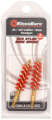 (2 PACK) KleenBore® .38/.357/9mm Handgun Red Nylon Bore Brush