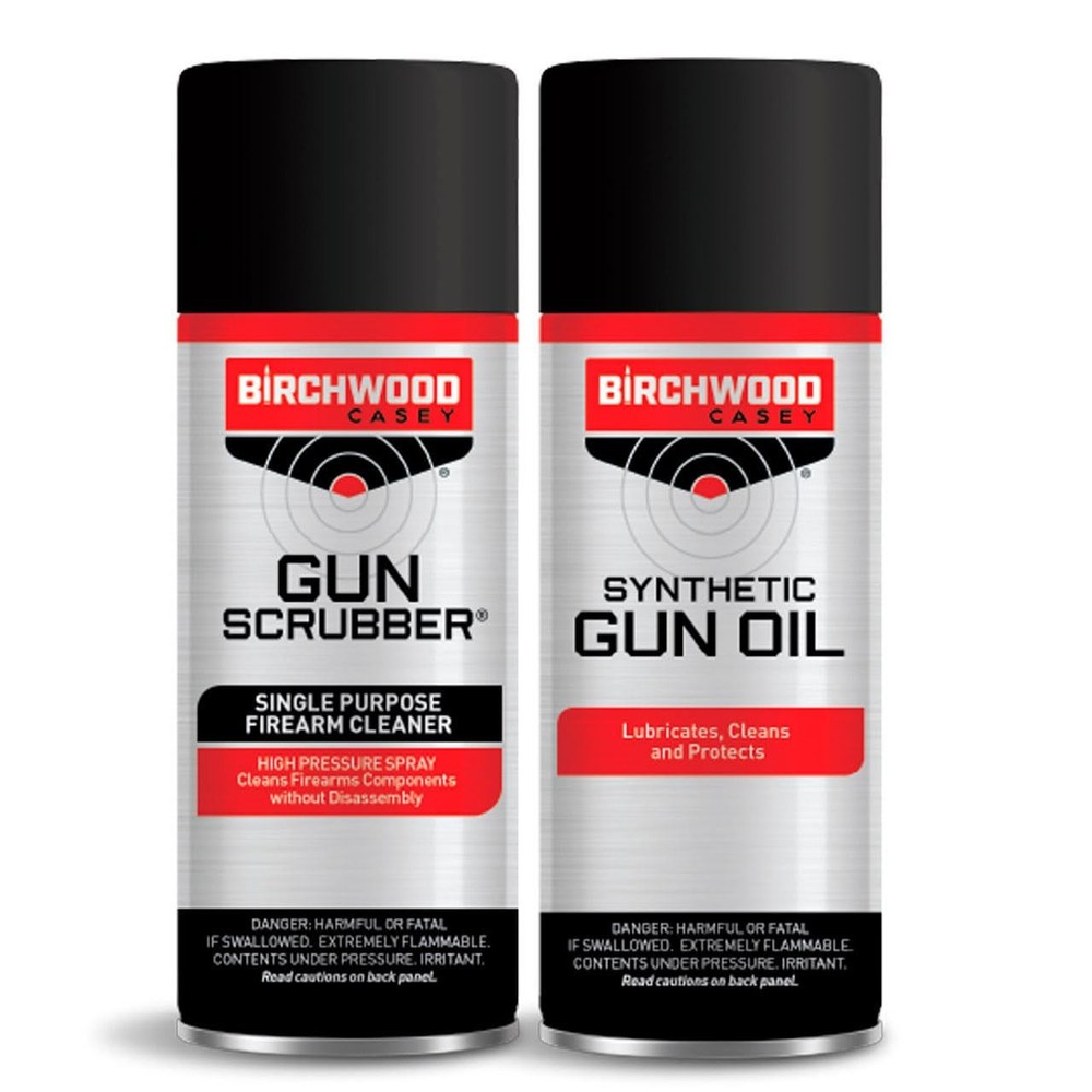 Birchwood Casey Gun Scrubber Single Purpose Gun Cleaner & Synthetic Gun Oil f…