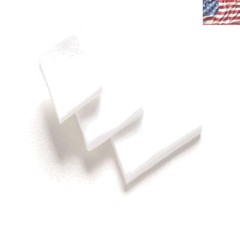 Premium Cotton Cleaning Patches 1 1/8″ Size for .22-.270 Calibers – 500 Count