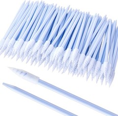 200 Foam Cleaning Swabs – Versatile 2.56” Sticks for Printers, Cameras & More
