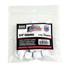 Pro-Shot 3/4-500 Cotton Cleaning Patches .17/.22 Rimfire 3/4″ 500 Count
