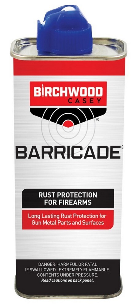 Birchwood Casey Barricade Rust Protection For Firearms 4.5 Ounce Spout Can 33128