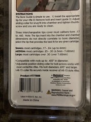 Tipton Universal Rifle Bore Guide Kit Gun Collar Bolt Action .17 To .30 Caliber
