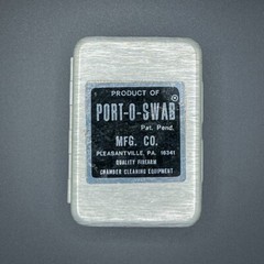 Vintage Port-O-Swab MFG. CO. Quality Firearm Chamber Cleaning Equipment