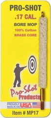 .17 Caliber Bore Mop with Durable Brass Core – USA Made Quality