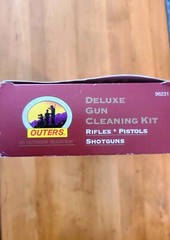 Outers DELUXE UNIVERSAL GUN CLEANING KIT Rifle Pistol Shotgun, All Calibers, NEW