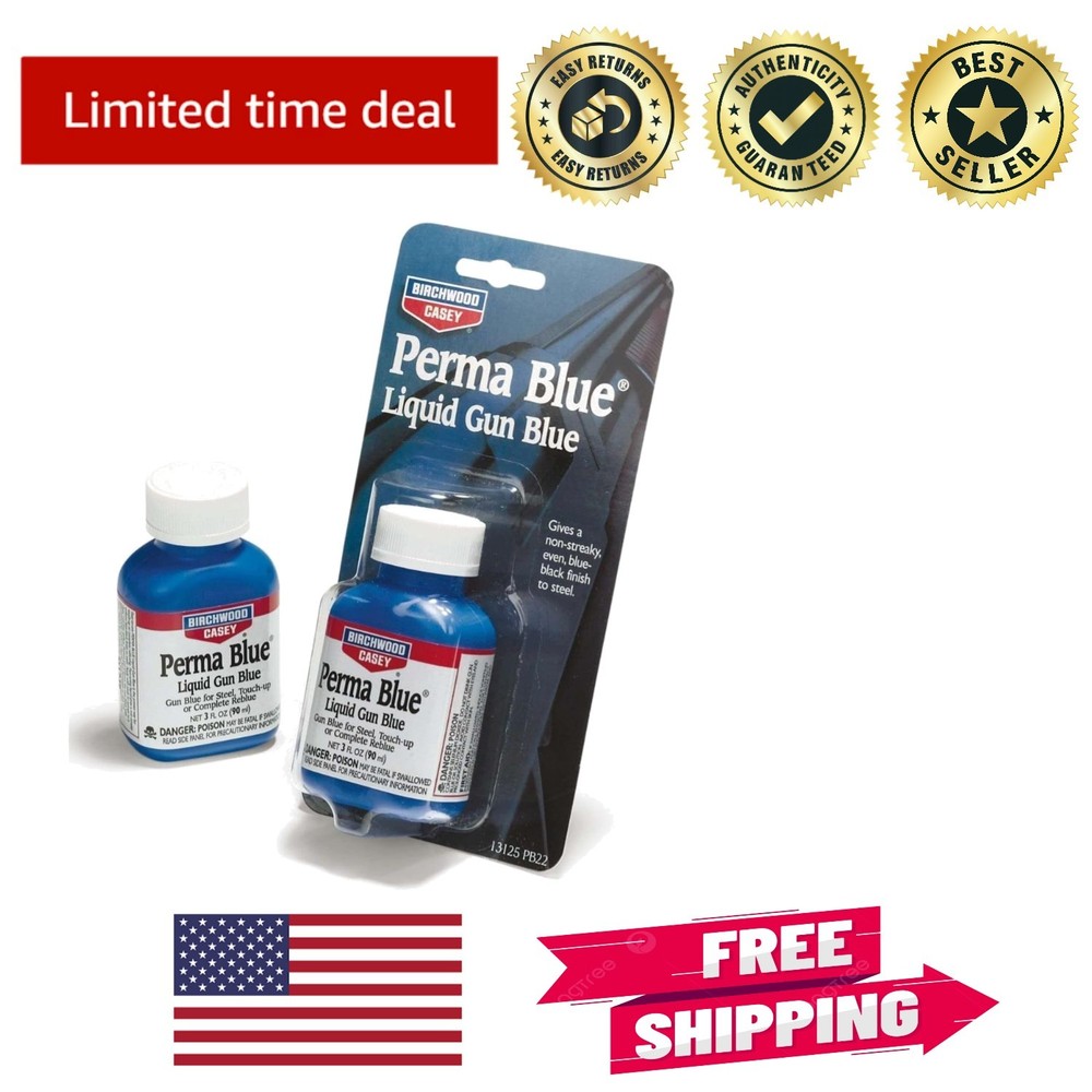 Perma Blue Paste & Liquid Gun Blue – 3oz Fast-Acting Touch-Up Solution