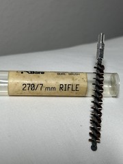 Lot of 5 Vintage Kleen Bore Rifle Phosphor Bronze Bore Brushes ~ Various Sizes