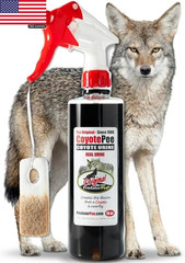 100% Coyote Urine Kit, Territorial Marking Scent Kit, Creates Predator Presence