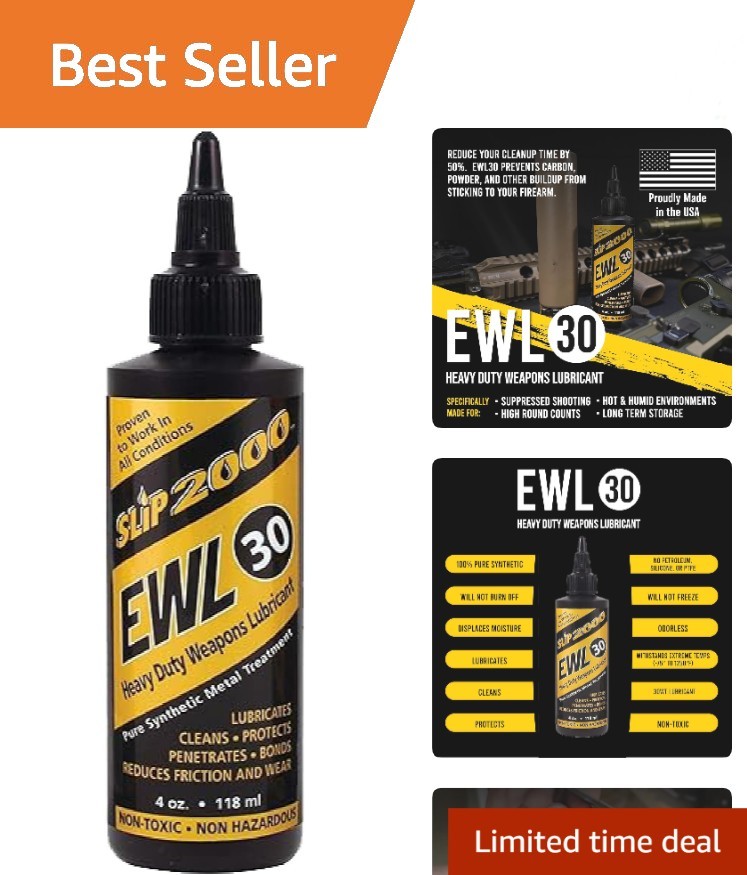4oz EWL-30 Oil – Extra-Thick Lubricant for Enhanced Firearm Protection