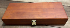 Hoppe’s .22 Cal Gun Cleaning Kit w/ Wooden Case, Oil, Bore Cleaner, Patches