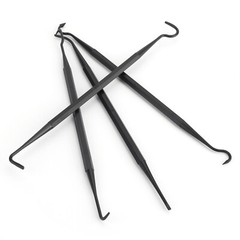24Pcs Gun Cleaning Nylon Picks Tools Kit Rifle Pistol Clean Tool 6 Sets US
