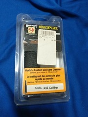 HOPPE’S BORESNAKE 6mm 243 CALIBER NOS CLEANS IN 10 SECONDS RIFLE CLEANER