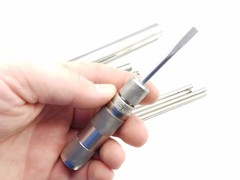 Arnzen Arms BC Stainless Steel Universal Gun Cleaning Kit. Baton Style.
