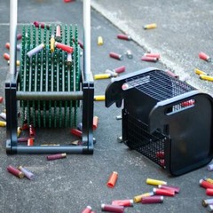 Ammo-Up Shotgun Shell Collector – Mini 8″ Push Picker – Range Cleanup – A8010
