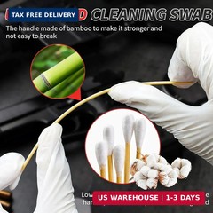 Gun Cleaning Kit in Big Box, 4-in-1 Cleaning Supplies Includes Brushes, Patches,