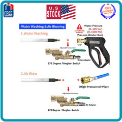 Radiator Cleaning Wand,Radiator Genie Water Air Cleaning Wands,Radiator Cleaner