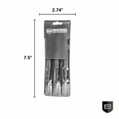 Fiber Reinforced Polymer Picks – 3 Pack w/ Sleeve
