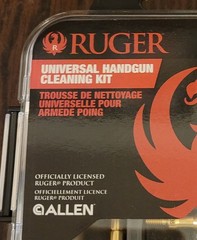 Allen Ruger Universal Handgun Cleaning Kit 18 Piece 380ACP to .45ACP 27836