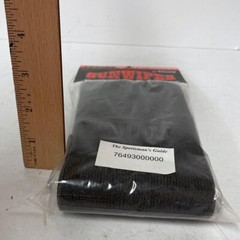 Gun Wipes By Sack-Up Black Tubular Constructed 3 Pack Silicone Treated Fabric